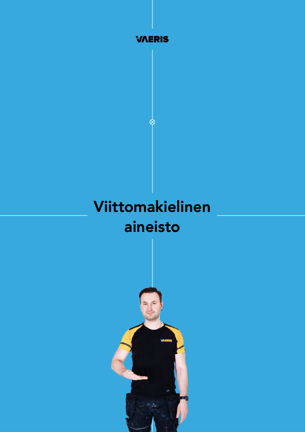Viittomakielinen aineisto - kansi